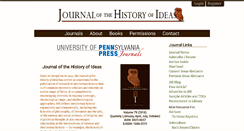 Desktop Screenshot of jhi.pennpress.org